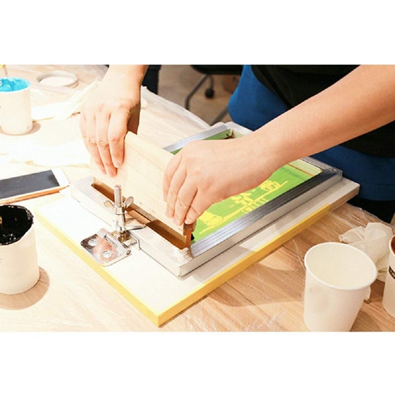 Kocpudu Screen Printing Frame, Aluminum Screen Printing Frame, Suitable for Printing T-Shirts, Backpacks, Handbags, Floors, Windows, 11.8x15.75 Inches - Image 3